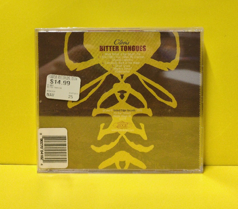 Bitter Tongues - Clovis - 2005 - UXE025 - New - Sealed - CDs