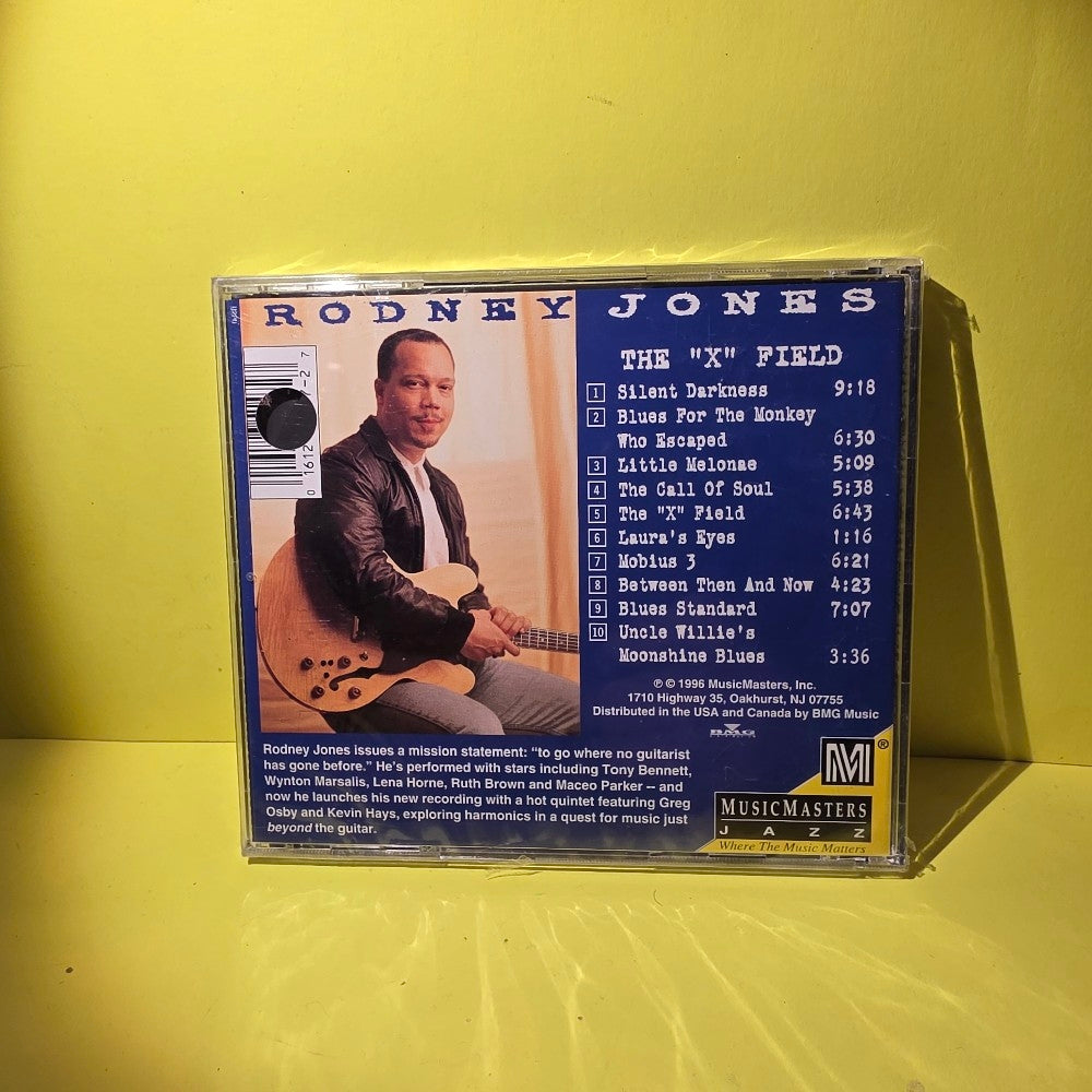 Rodney Jones - The "X" Field - 1996 - 01612-65147-2 - New - Sealed - CDs