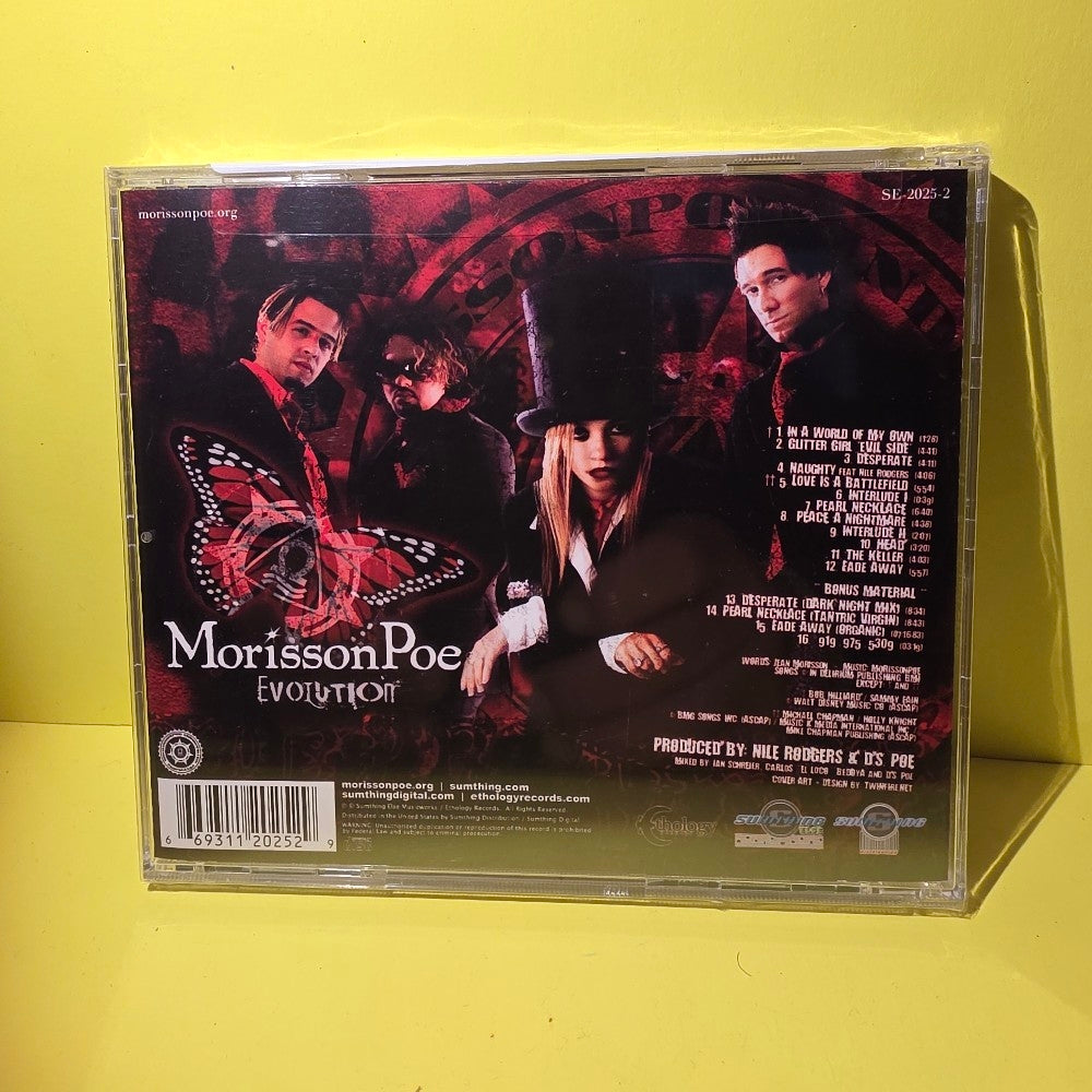 MorissonPoe  - Evolution / RARE 2007 Promo - 2007 - SE-2025-2 - New - Sealed - CDs