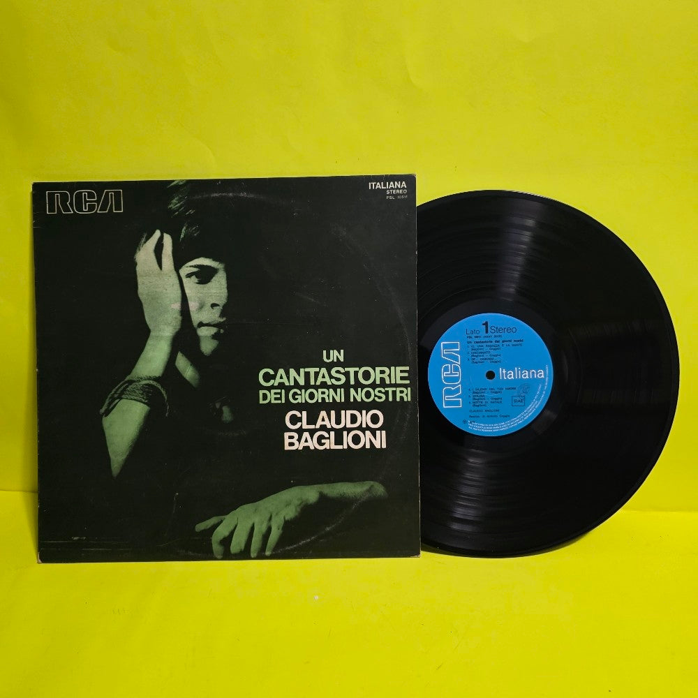 Claudio Baglioni  - Un Cantastorie Dei Giorni Nostri - 1971 - PSL 10511 - Used - VG++ - Vinyl