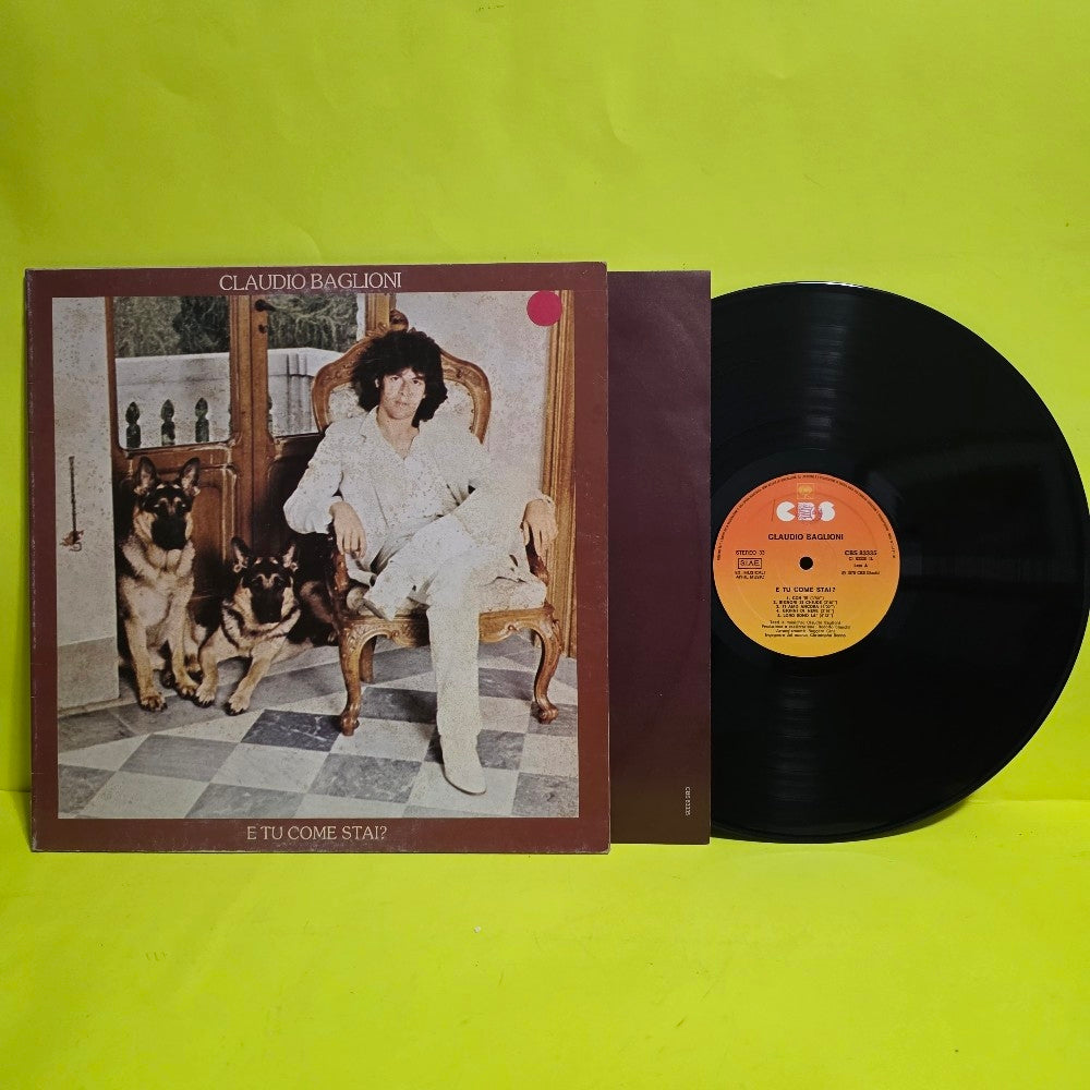 Claudio Baglioni  - E Tu Come Stai? - 1978 - CBS 83335 - Used - VG++ - Vinyl