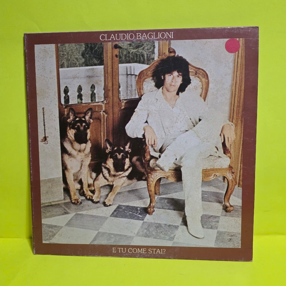 Claudio Baglioni  - E Tu Come Stai? - 1978 - CBS 83335 - Used - VG++ - Vinyl