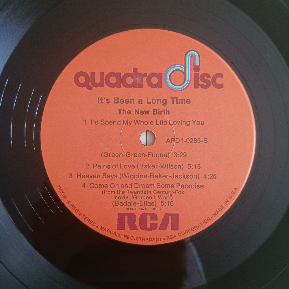 New Birth - It's Been A Long Time - 1974 - APD1-0285 - Used - VG++ - Vinyl