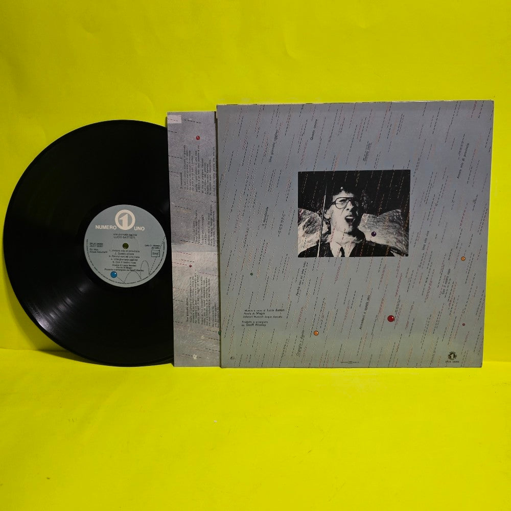 Lucio Battisti  - Una Giornata Uggiosa - 1980 - ZPLN 34084 - Used - VG++ - Vinyl