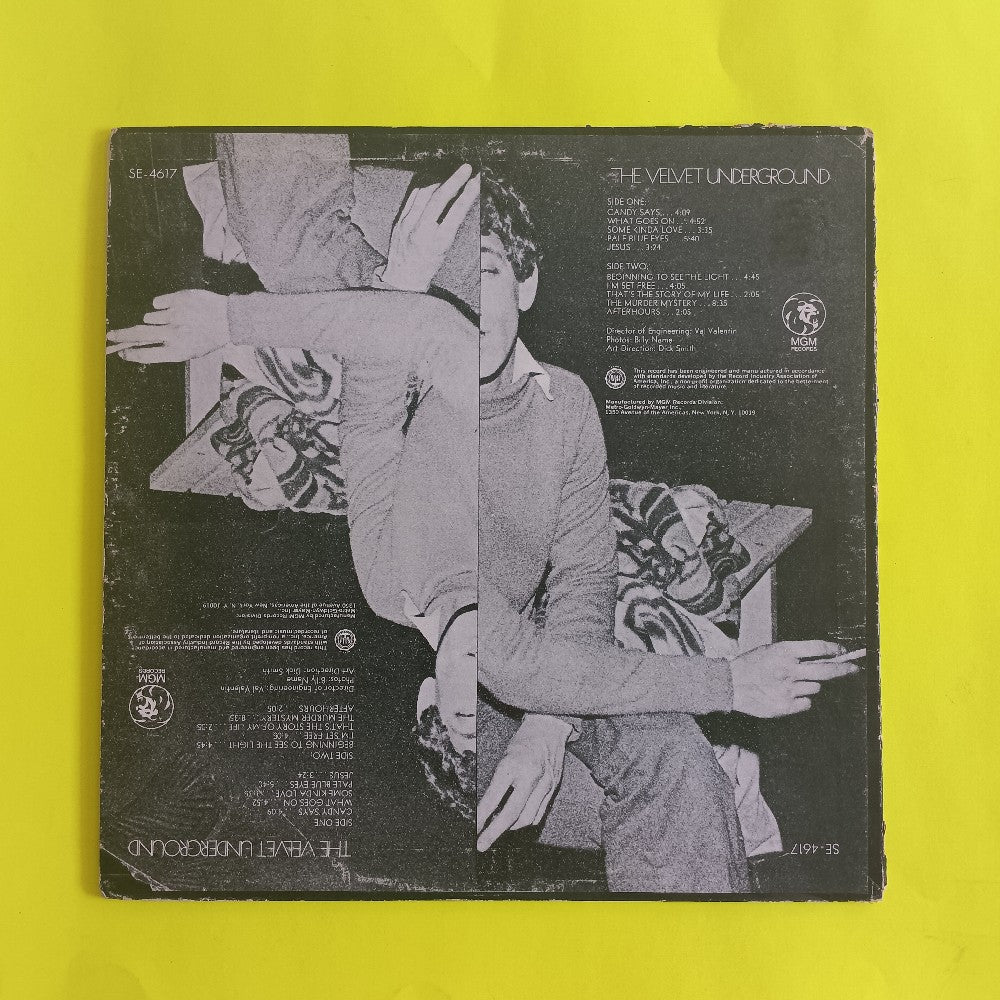 Velvet Underground - Velvet Underground / Self Titled PROMO - 1969 - SE 4617 - Used - VG+ - Vinyl