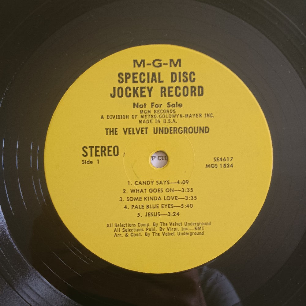 Velvet Underground - Velvet Underground / Self Titled PROMO - 1969 - SE 4617 - Used - VG+ - Vinyl