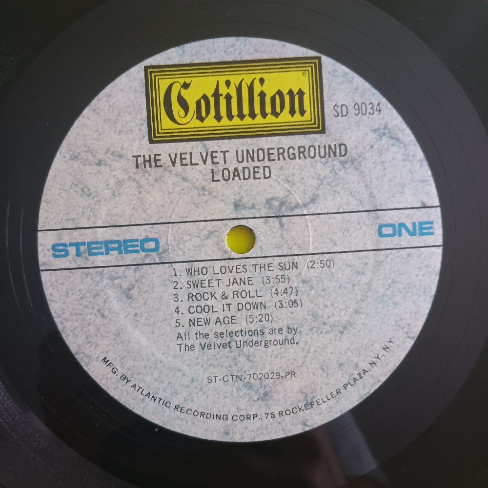 The Velvet Underground  - Loaded - 1970 - SD 9034 - Used - VG+ - Vinyl