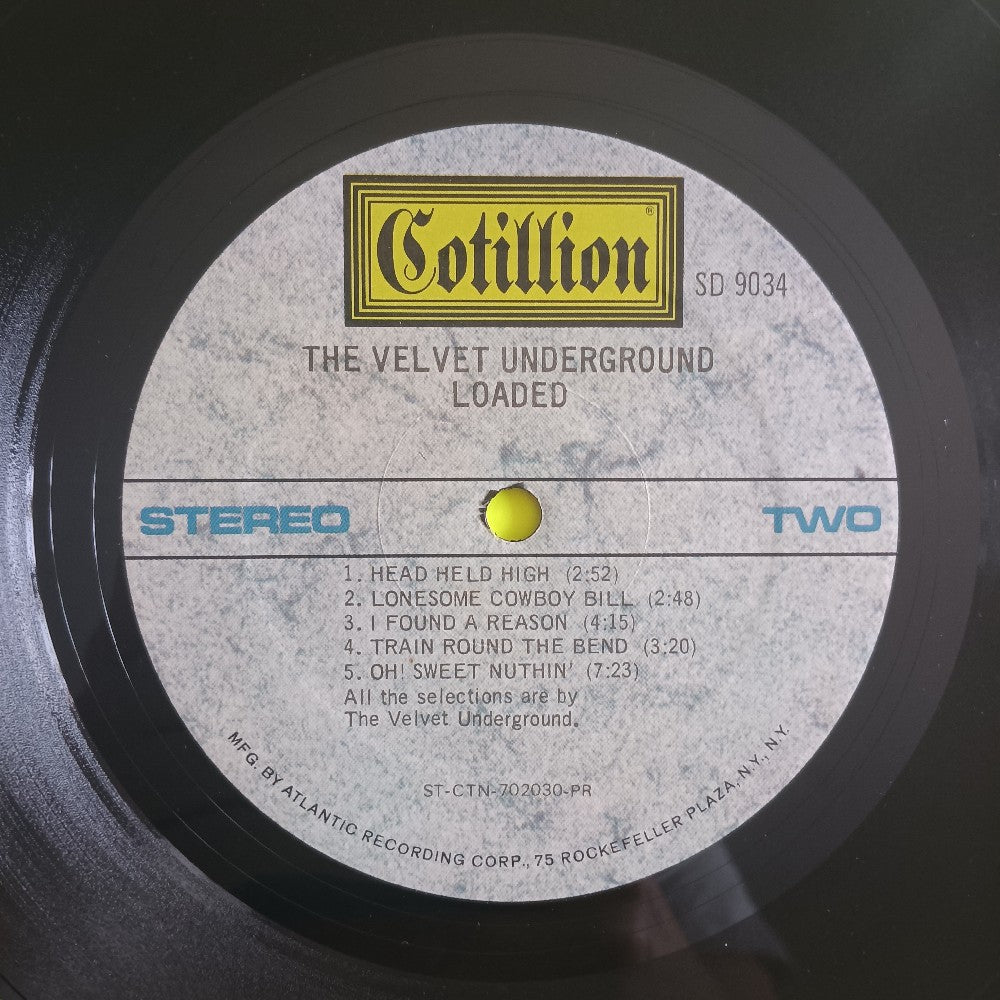 The Velvet Underground  - Loaded - 1970 - SD 9034 - Used - VG+ - Vinyl