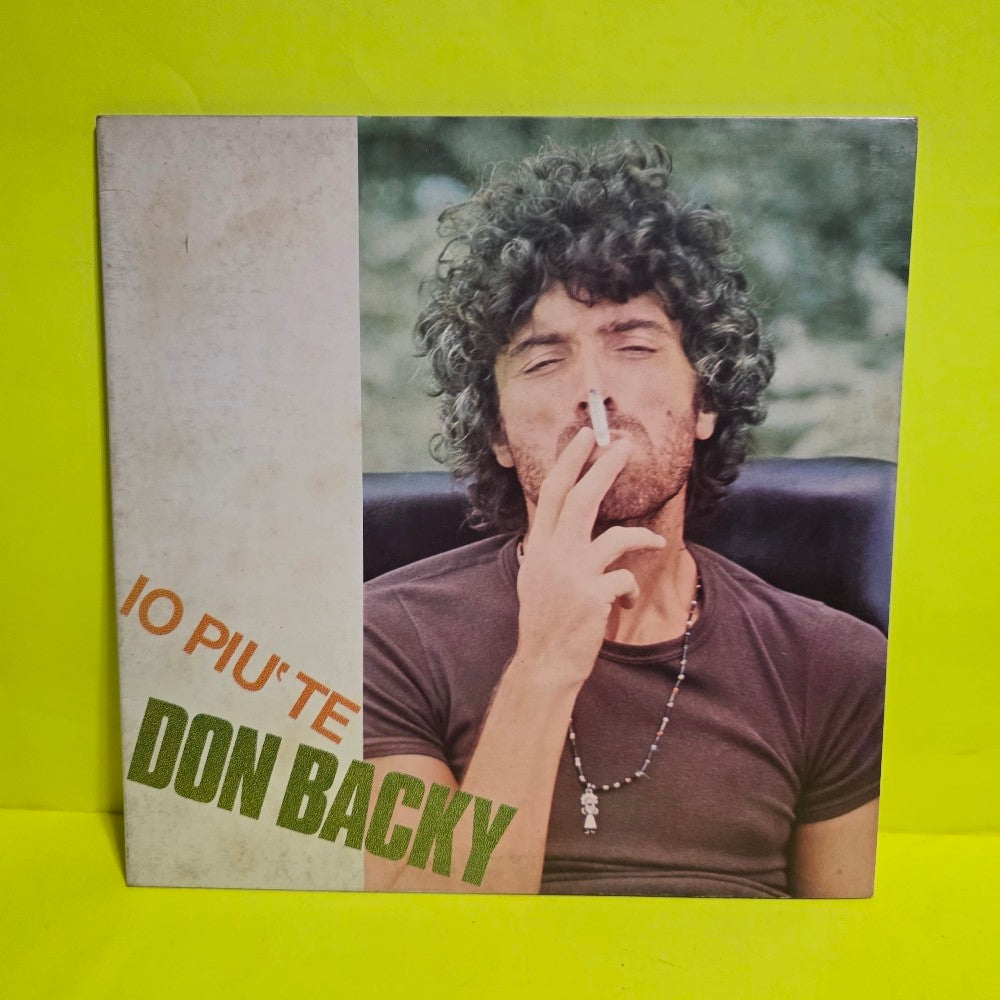 Don Backy - Io Più Di Te - 1973 - DPSL 10613 - Used - VG++ - Vinyl