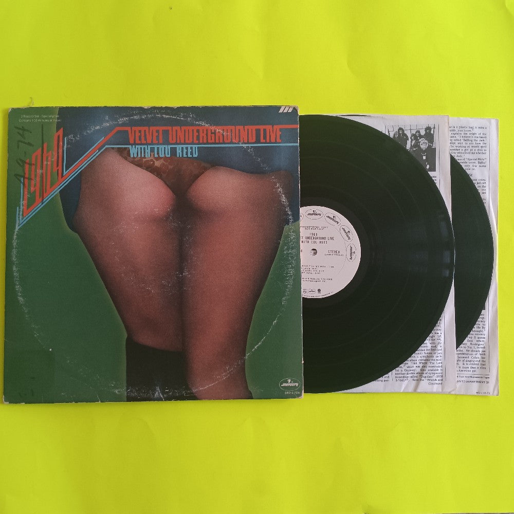 Velvet Underground - Live 1969 With Lou Reed PROMO - 1974 - SRM-2-7502 - Used - VG+ - Vinyl