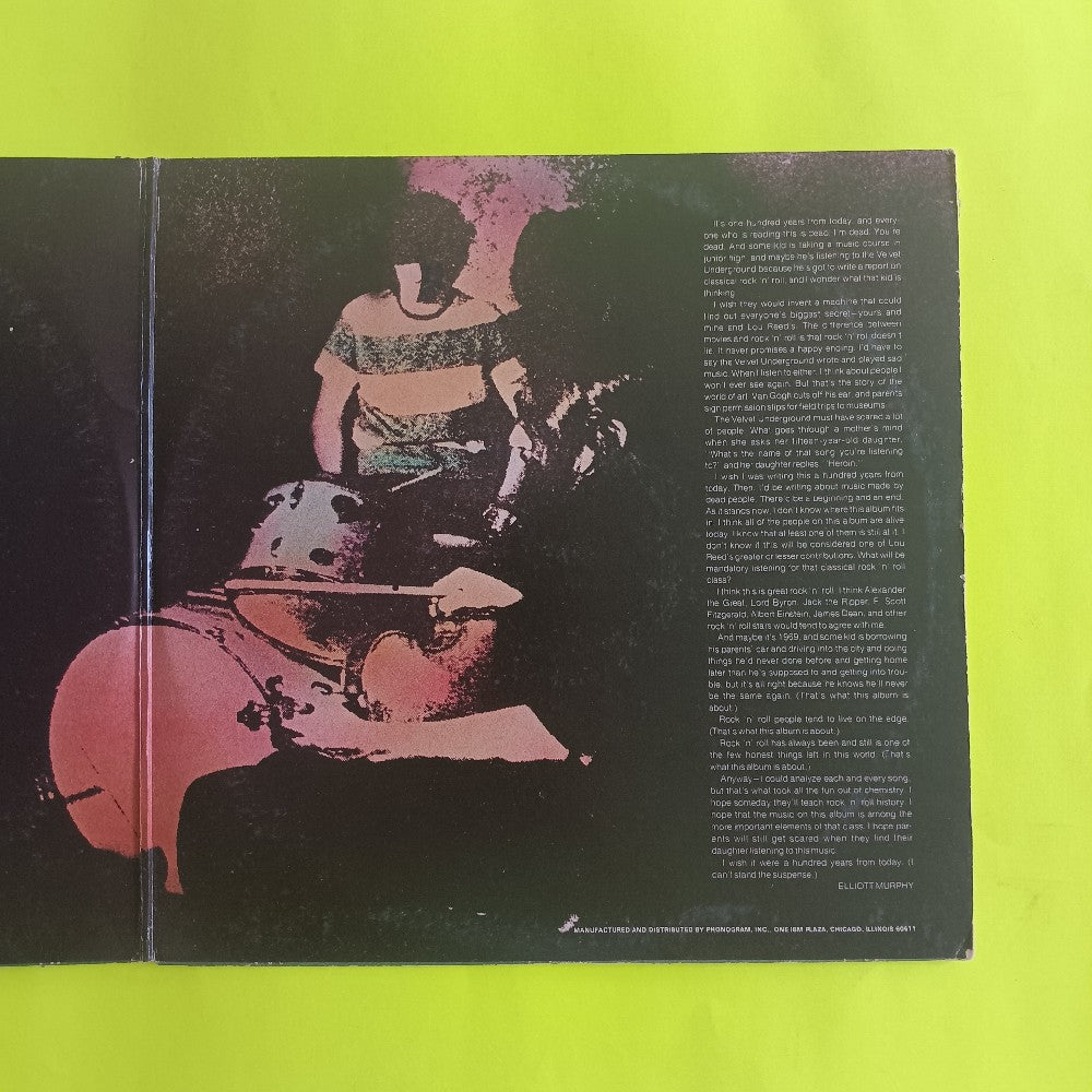 Velvet Underground - Live 1969 With Lou Reed PROMO - 1974 - SRM-2-7502 - Used - VG+ - Vinyl