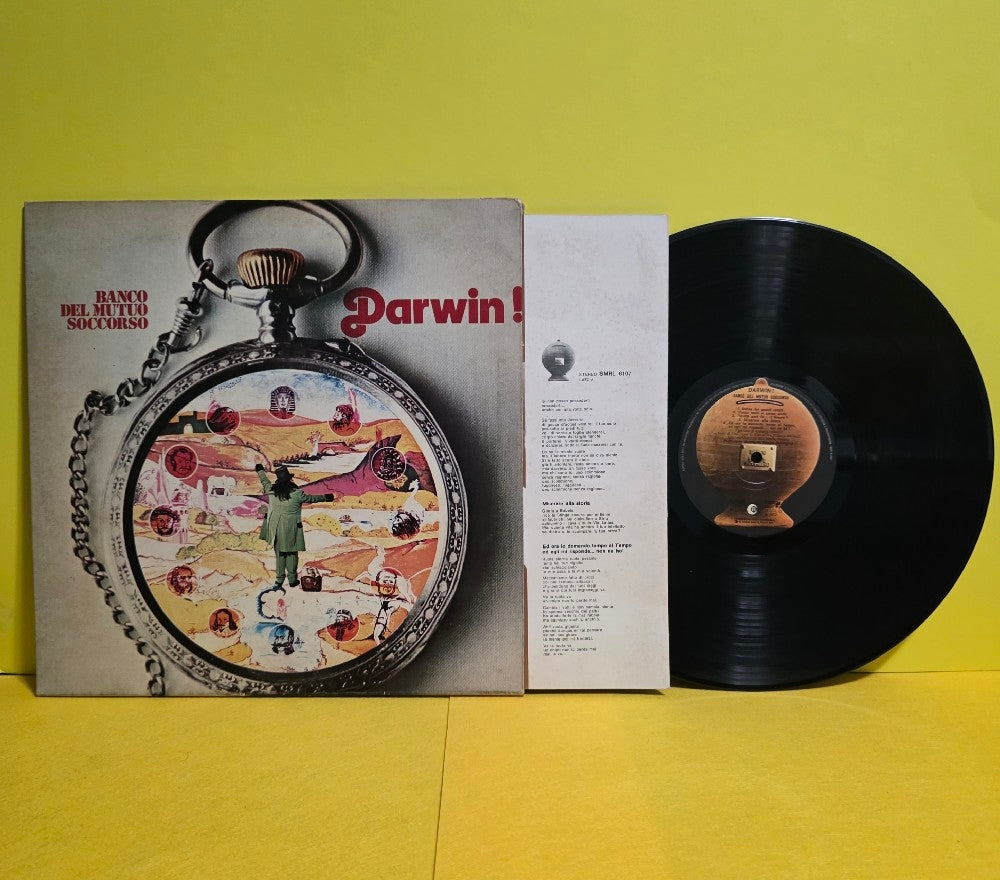 Banco Del Mutuo Soccorso  - Darwin! - 1972 - SMRL 6107 - Used - VG++ - Vinyl