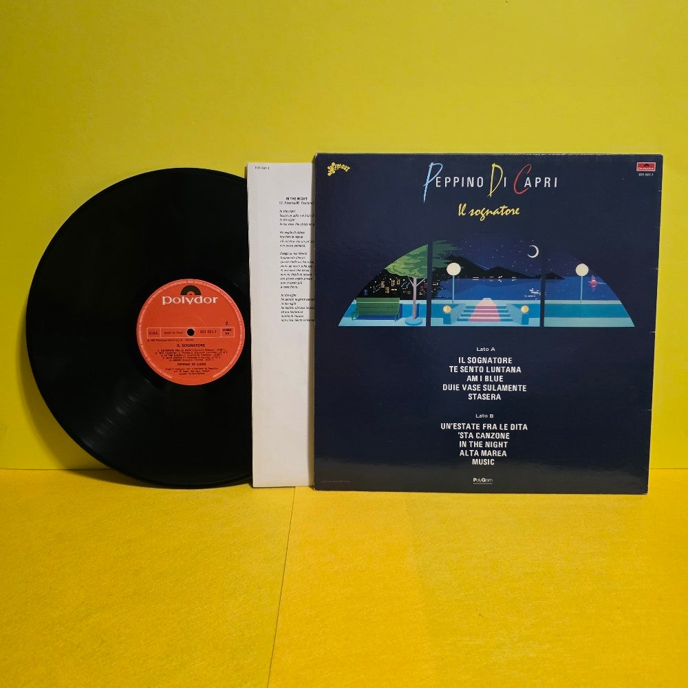 Peppino Di Capri  - Il Sognatore - 1987 - 831 661-1 - Used - VG++ - Vinyl