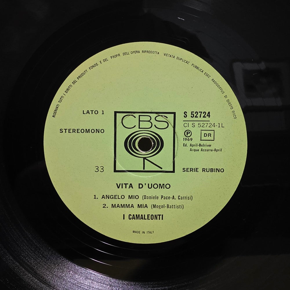 I Camaleonti - Amicizia & Amore - 1974 - CBS 69056 - Used - VG+ - Vinyl