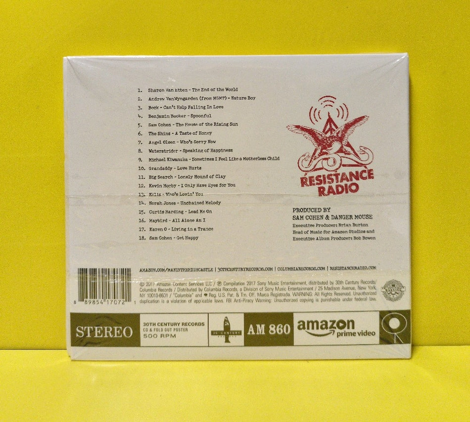 Various - Resistance Radio: The Man In The High Castle Album - 2017 - 88985417072 - New - Sealed - CDs