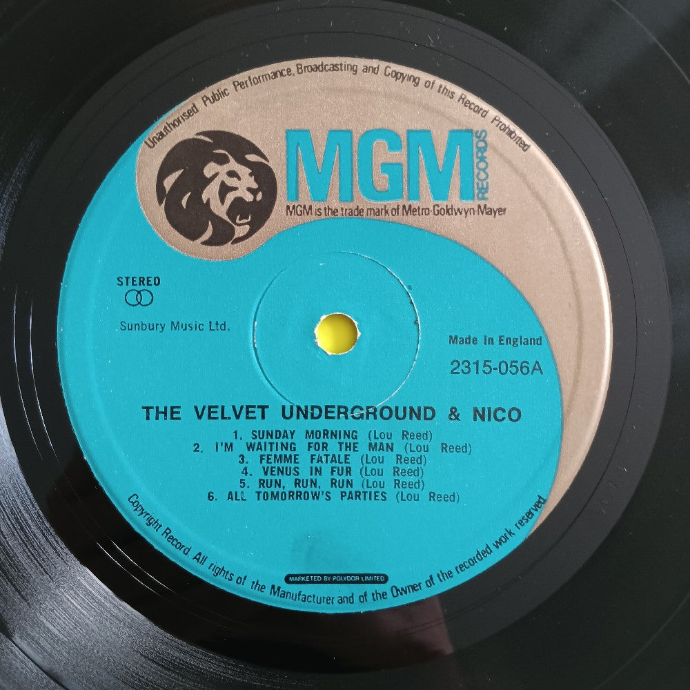 Velvet Underground & Nico - Self Titled VERVE DELUXE - 2490 159 / 2315 056 - Used - VG+ - Vinyl