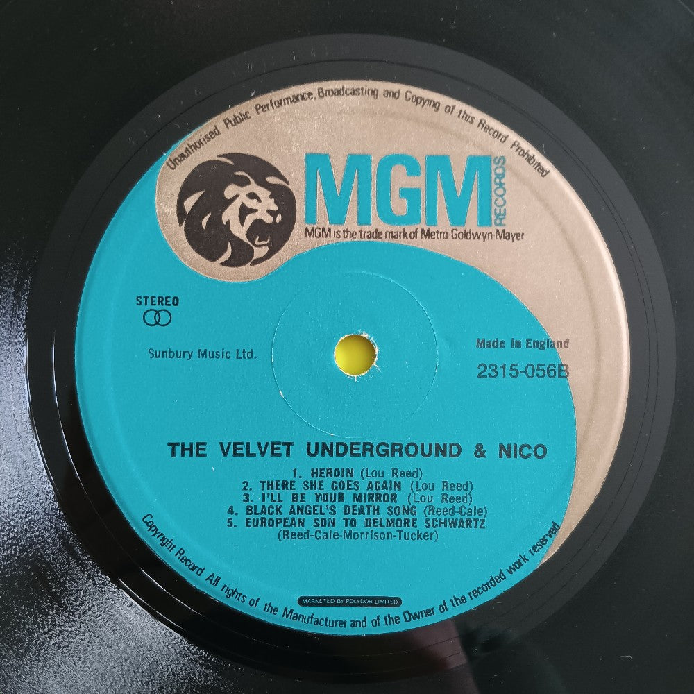 Velvet Underground & Nico - Self Titled VERVE DELUXE - 2490 159 / 2315 056 - Used - VG+ - Vinyl