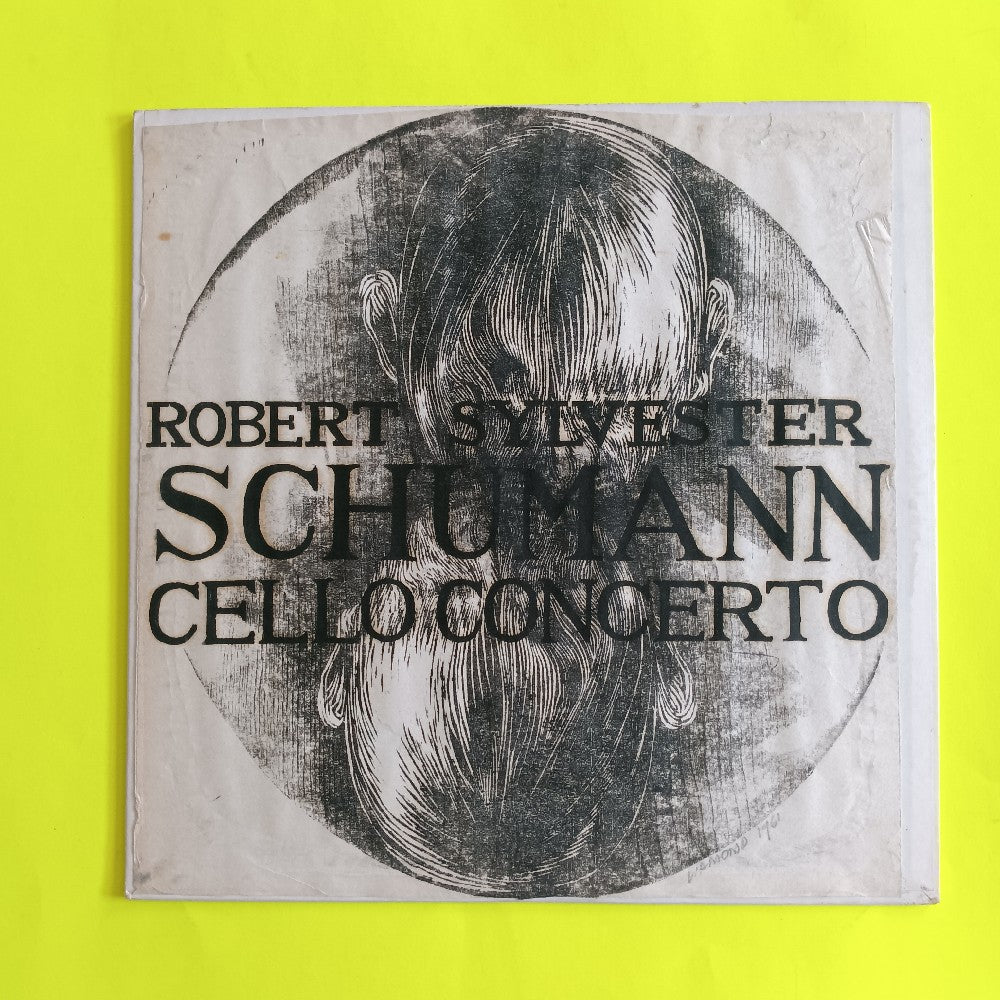 Robert Sylvester  - Schumann Cello Concerto With Etching Cover Signed Diamond - 1961 - M8 OP8646-1 - Used - VG+ - Vinyl