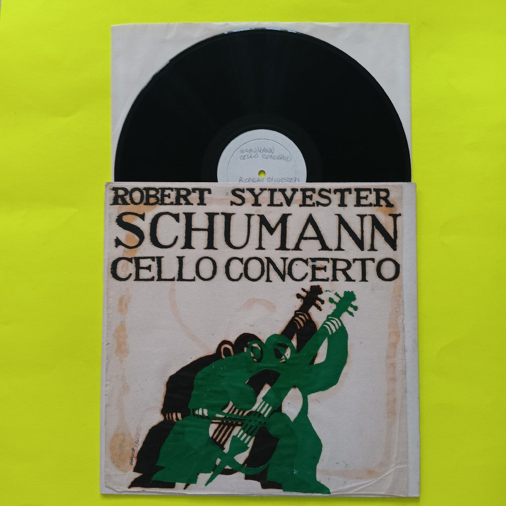 Robert Sylvester  - Schumann Cello Concerto With Etching Cover Signed Diamond - 1961 - Used - VG+ - Vinyl
