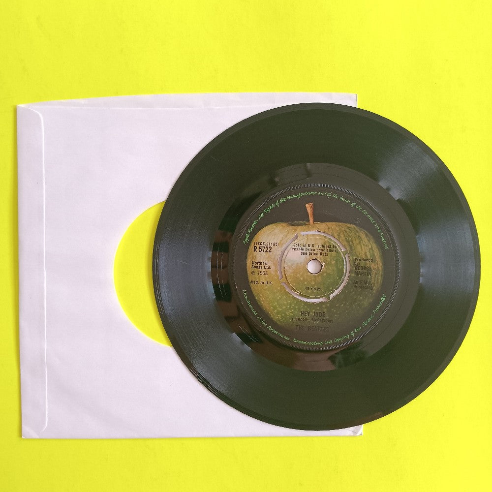 Beatles - Hey Jude / Revolution UK Punch Out Label - 1968 - R 5722 - Used - VG+ - Vinyl