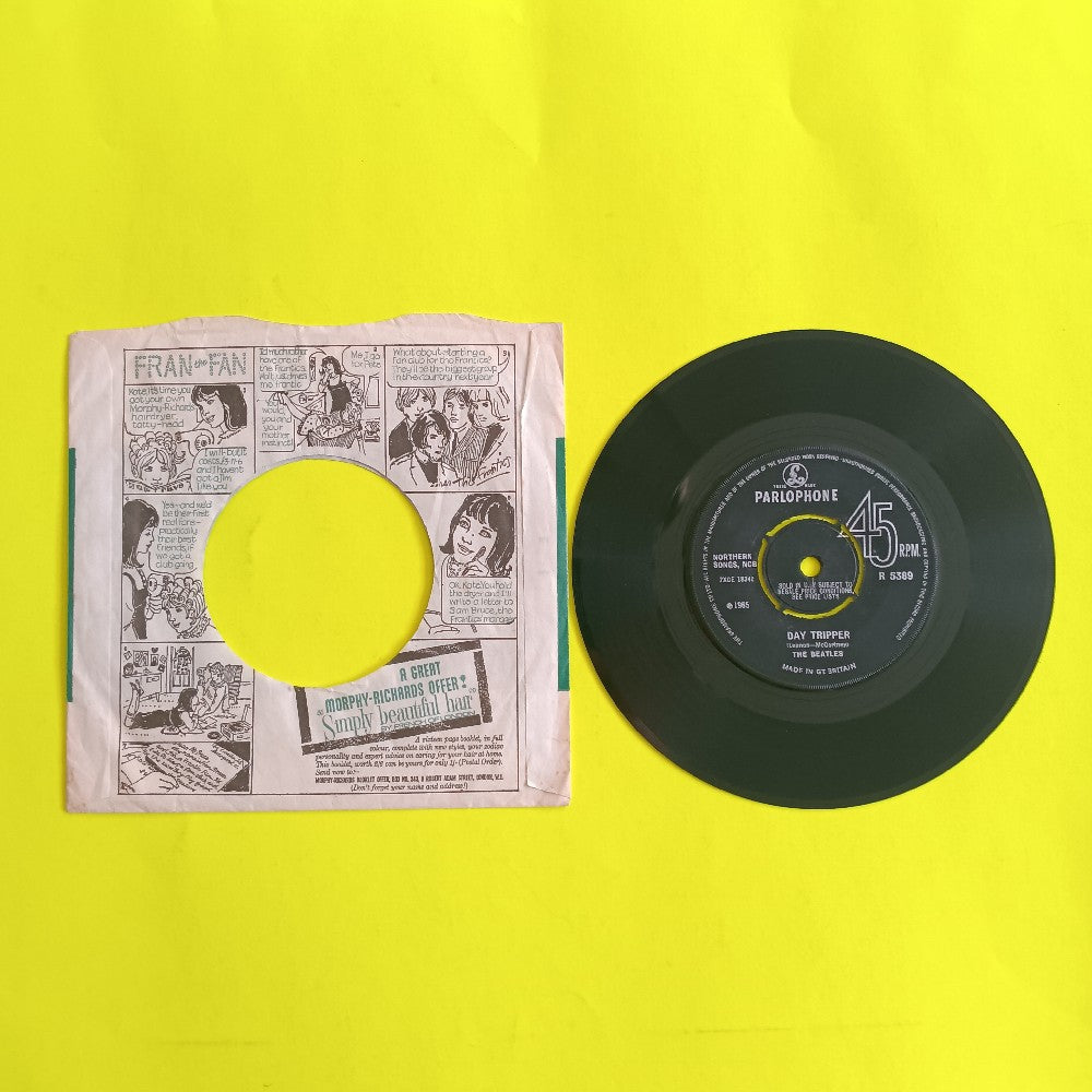 Beatles - We Can Work It Out / Day Tripper UK 7" - 1965 - R 5389 - Used - VG++ - Vinyl