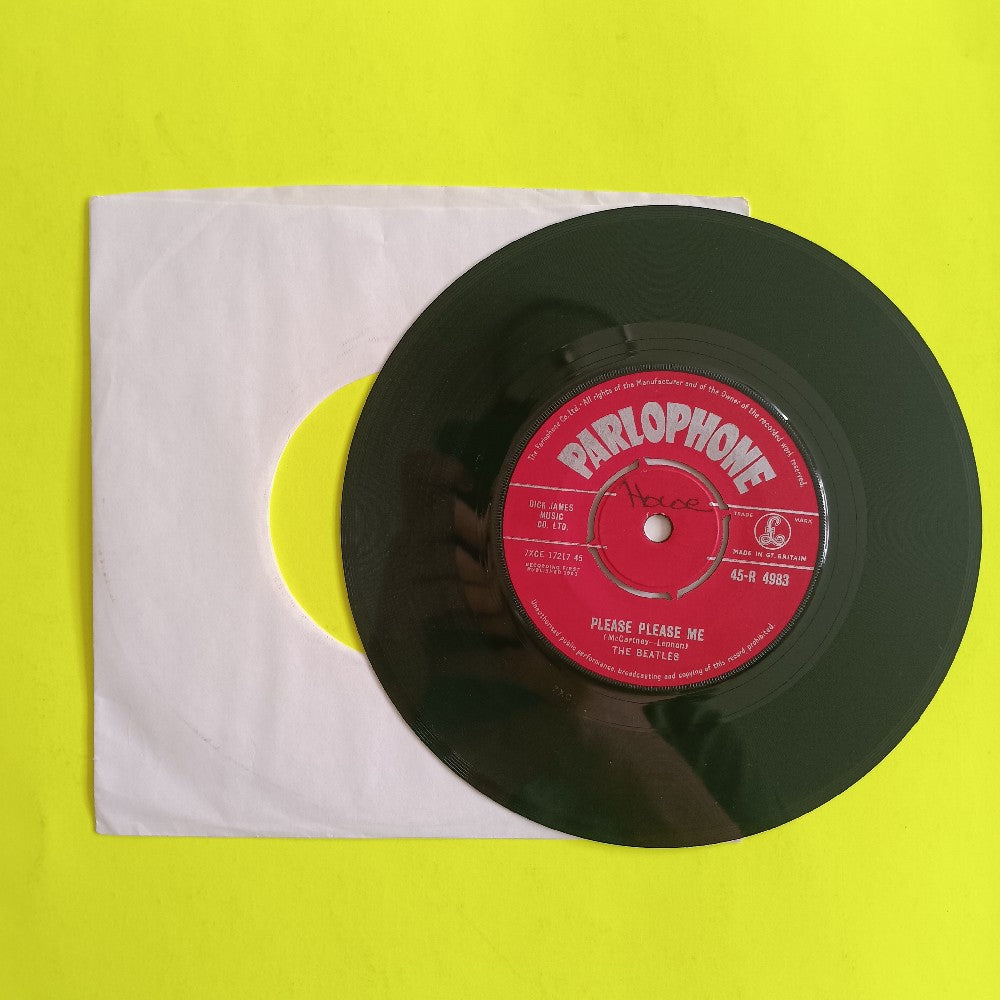 Beatles - Please Please Me UK 7" OG - 1963 - 45-R 4983 - Used - VG+ - Vinyl