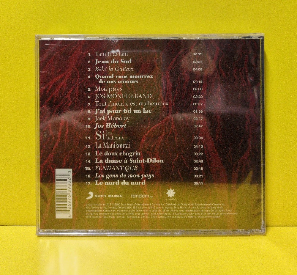 Gilles Vigneault - Les Années Soixante - 2010 - 88697689882 - New - Sealed - CDs - Canadian Import