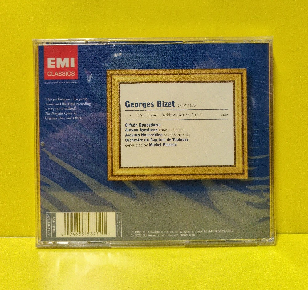 Bizet, Michel Plasson - L'Arlesienne - Incidental Music - 2006 - 0946 3 55671 2 0 - New - Sealed - CDs - EU Import