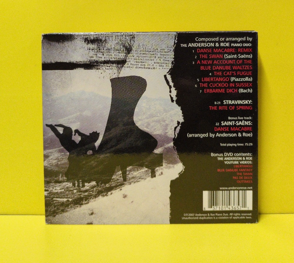 Anderson & Roe Piano Duo - Reimagine - 2007 - AR0987 - Used - EX - CDs - 1xCD/1xDVD Set