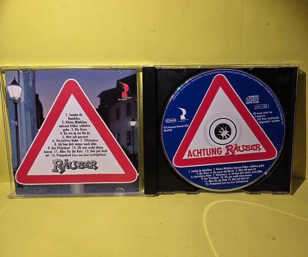 De Räuber - Achtung Räuber - 2001 - 60105 - Used - EX - CDs