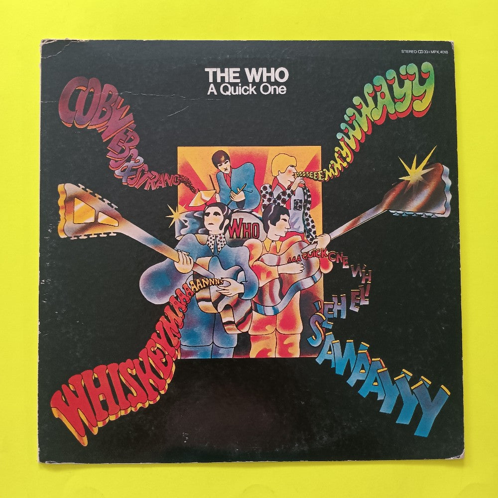 The Who - A Quick One JAPAN - 1980 - MPX 4018 - Used - VG++ - Vinyl