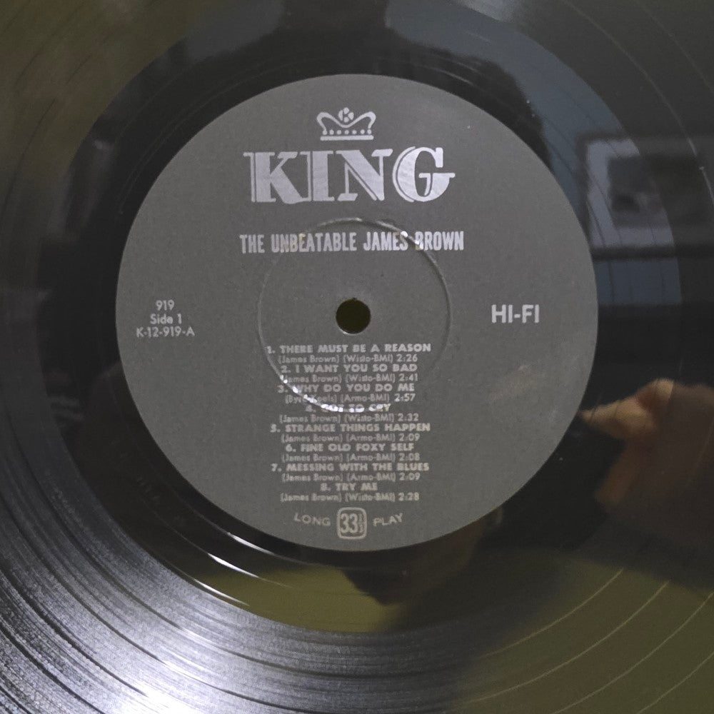 James Brown & The Famous Flames - The Unbeatable James Brown / 1964 Mono - 1964 - 919 - Used - VG++ - Vinyl