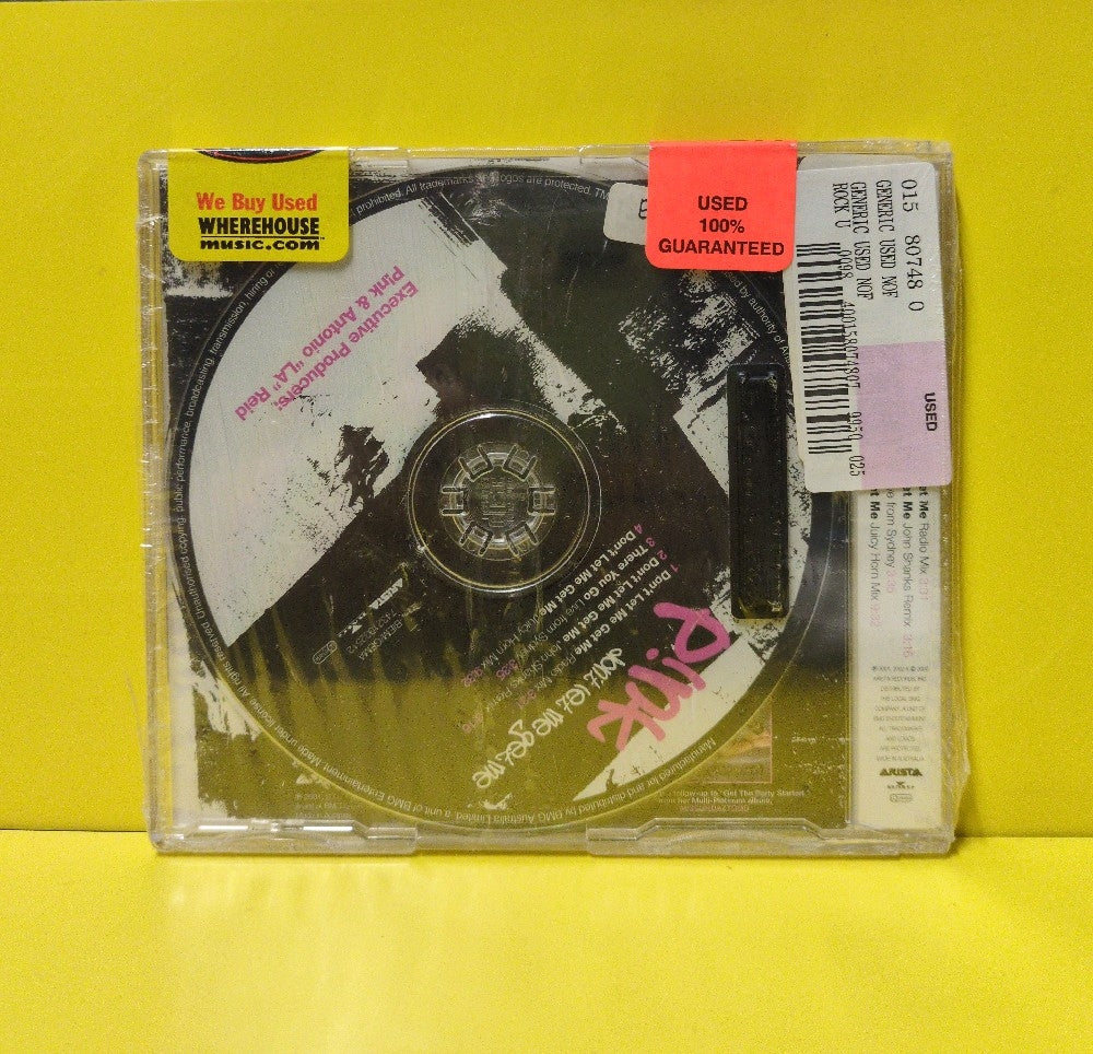 P!nk - Don't Let Me Get Me - 2002 - 74321932512 - Used - Sealed, EX - CDs - Australian Import