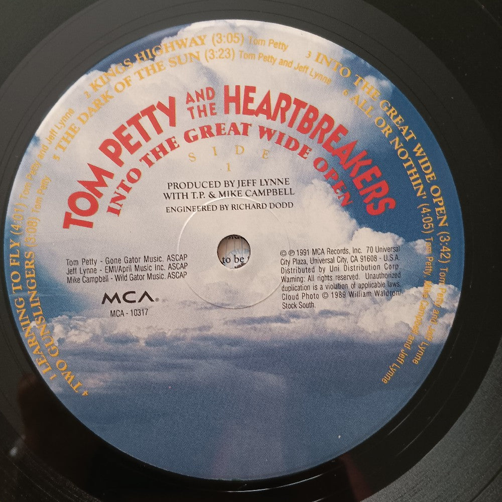 Tom Petty - Into The Great Wide Open OG - 1991 - MCA 10317 - Used - VG++ - Vinyl