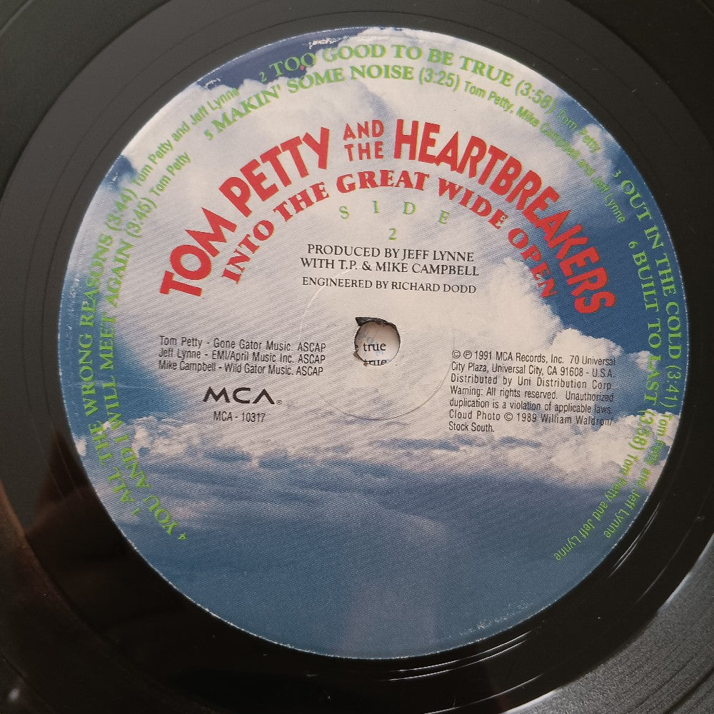 Tom Petty - Into The Great Wide Open OG - 1991 - MCA 10317 - Used - VG++ - Vinyl