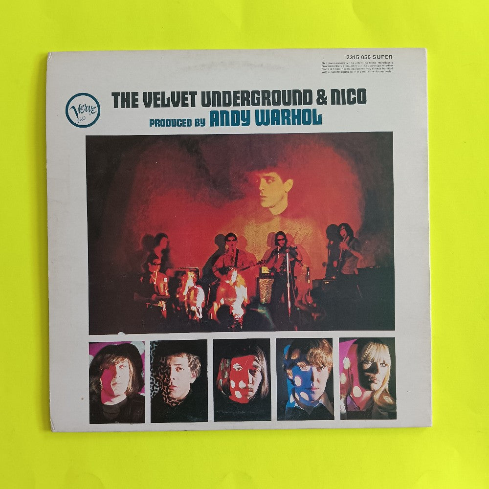 The Velvet Underground & Nico - Self Titled UK VERVE SUPER - 1971 - 2315 056 - Used - VG+ - Vinyl