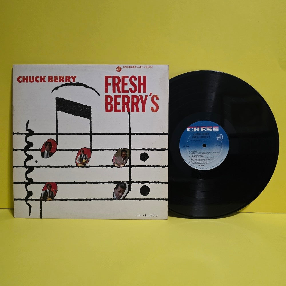 Chuck Berry  - Fresh Berry's - 1965 - LP-1498 - Used - VG+ - Vinyl