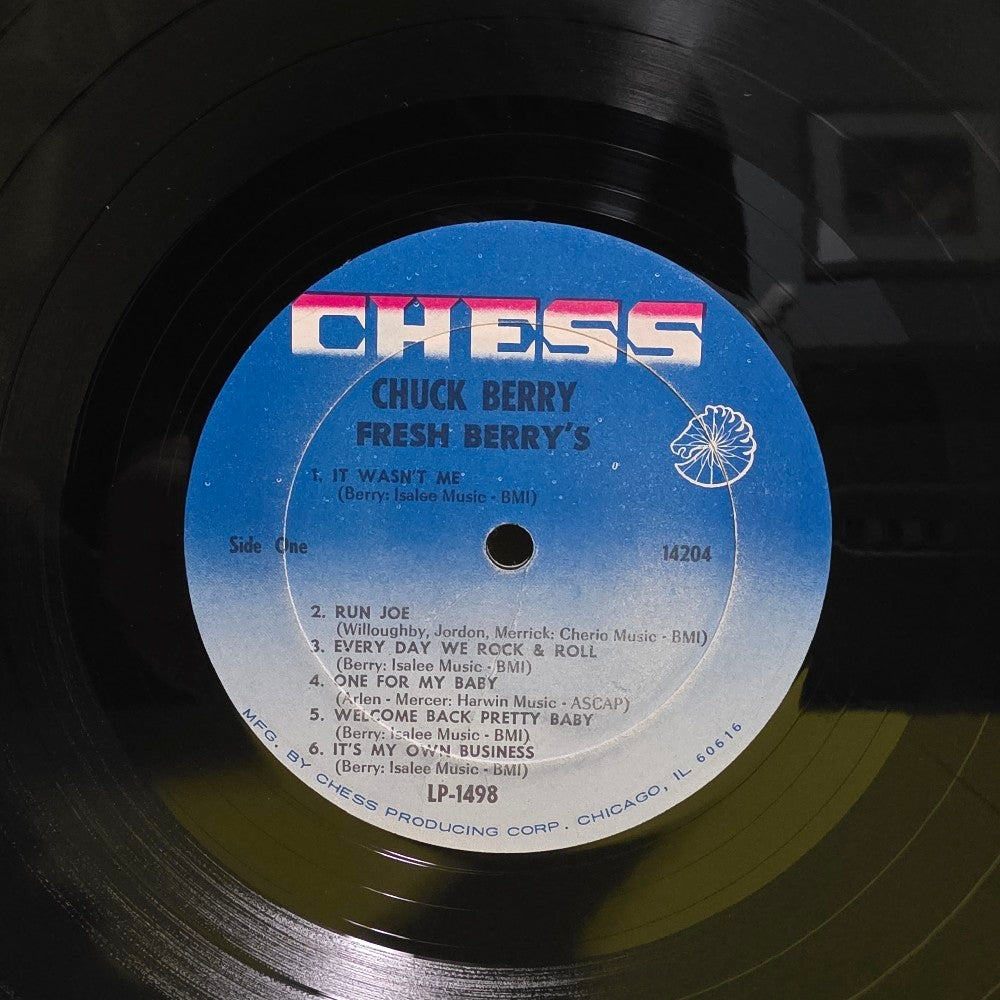 Chuck Berry  - Fresh Berry's - 1965 - LP-1498 - Used - VG+ - Vinyl