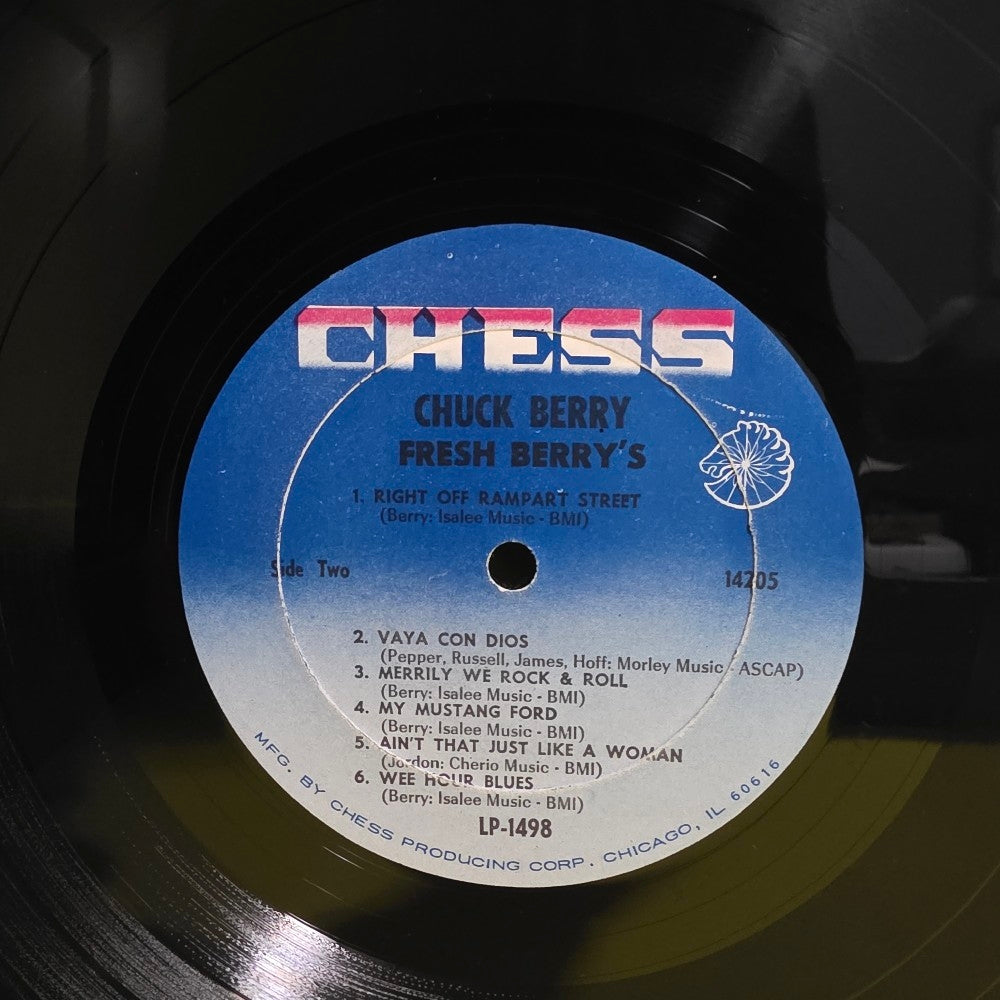 Chuck Berry  - Fresh Berry's - 1965 - LP-1498 - Used - VG+ - Vinyl