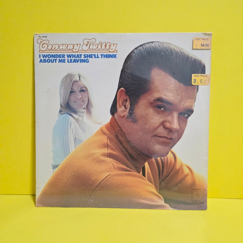 Conway Twitty - I Wonder What She'll Think About Me Leaving - 1971 - DL 75292 - New - Sealed - Vinyl