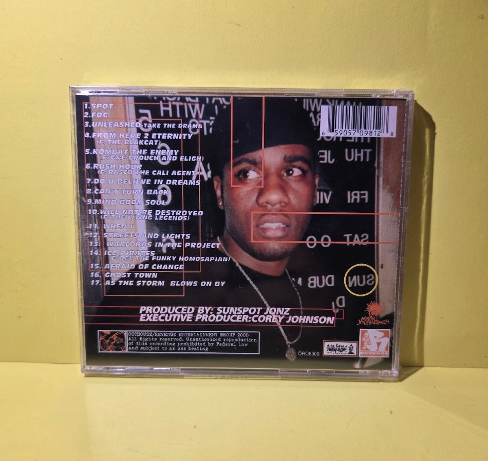 Sunspot Jonz - Child Ov The Storm - 2000 - ORO6900 - New - Sealed - CDs
