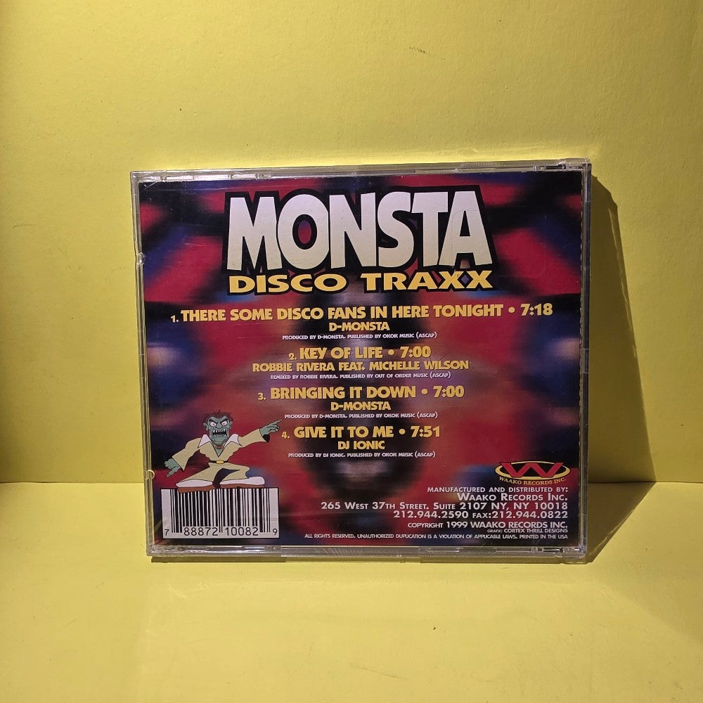 Various - Monsta Disco Traxx - 1999 - WRCD1008 - New - Sealed - CDs