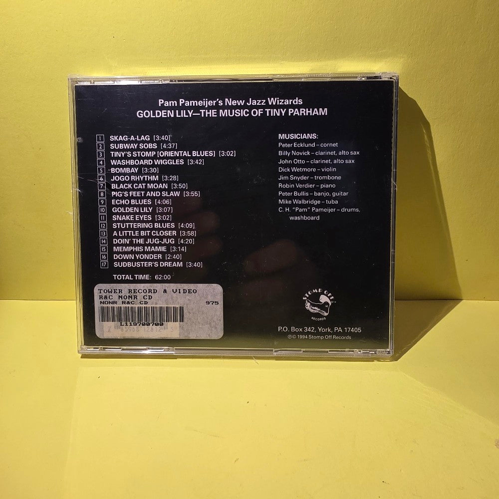 Pam Pameijer's Nrw Jazz Wizards - Golden Lily: The Music Of Tiny Parham - 1994 - STOMP OFF CD1281 - New - Sealed - CDs