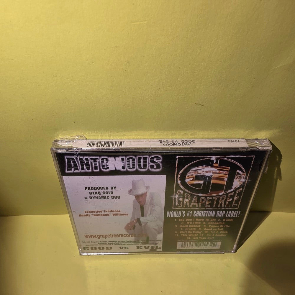 Antonious - Good Vs Evil - 1998 - GTD 0153 - New - Sealed - CDs