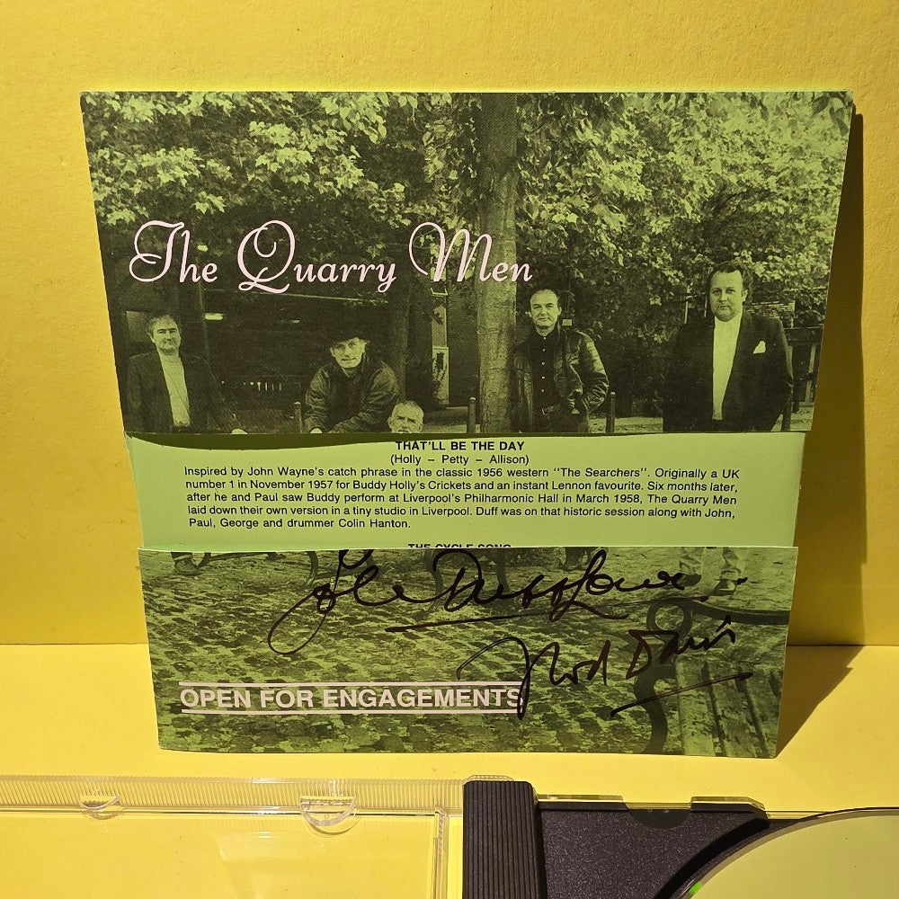The Quarry Men - Open For Engagement / Autographed  - 1994 - KBCD111 - Used - EX - CDs