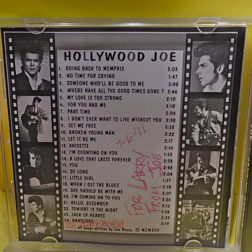 Hollywood Joe - Jack Of Hearts / Autographed  - 1999 - None - Used - EX - CDs