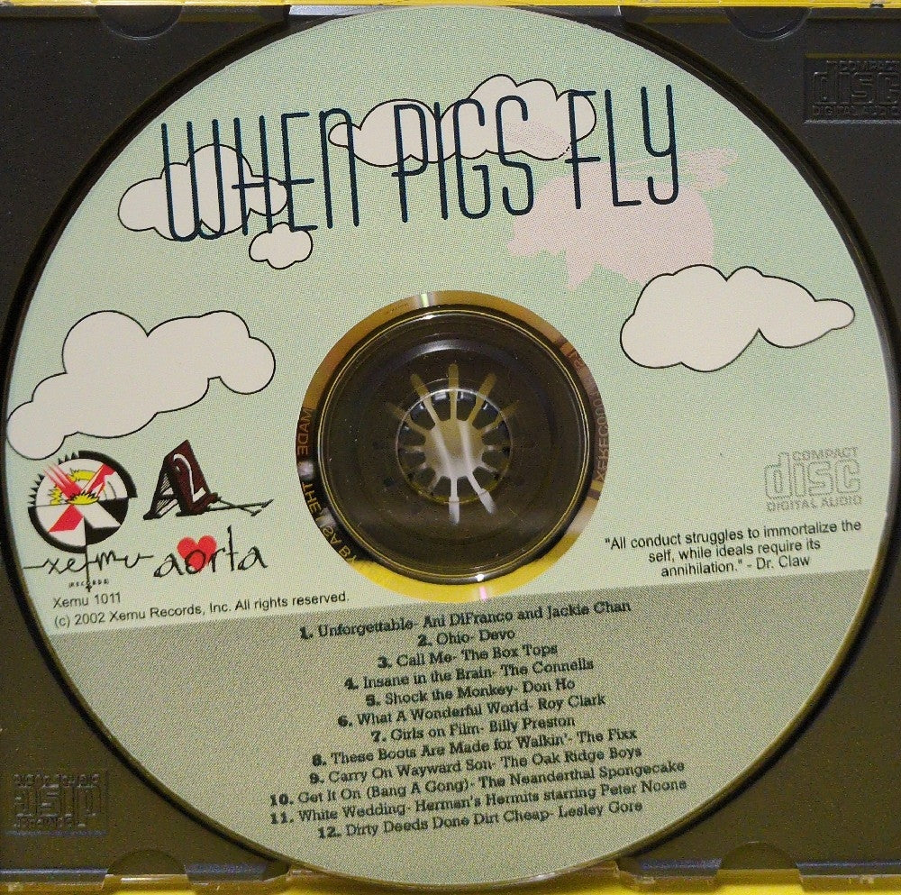 Various - When Pigs Fly (Songs You Never Thought You'd Hear) - 2002 - XEMU-1011 - Used - EX - CDs