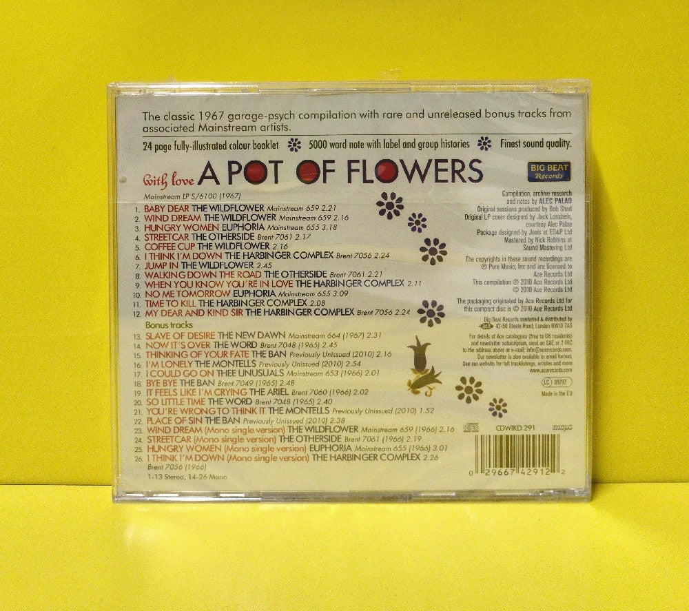 Various - With Love A Pot Of Flowers - 2010 - CDWIKD 291 - New - Sealed - CDs - Reissue - European Import