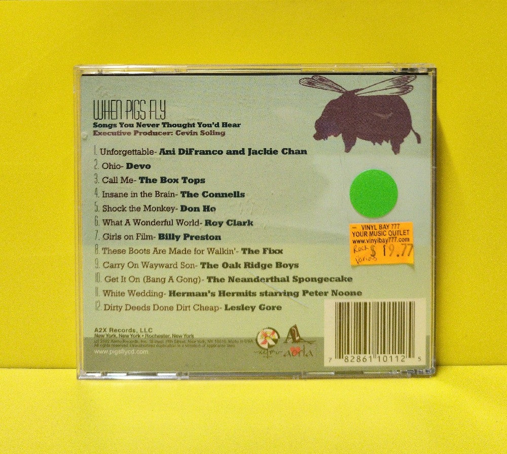 Various - When Pigs Fly (Songs You Never Thought You'd Hear) - 2002 - XEMU-1011 - Used - EX - CDs