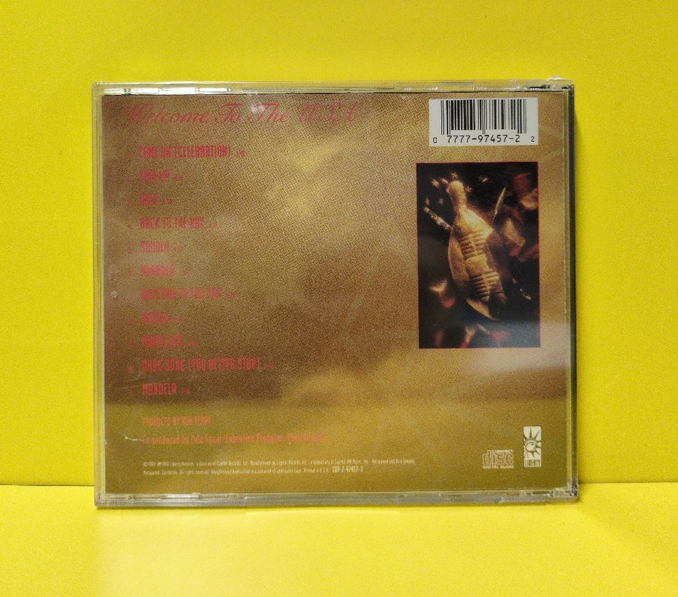 Zulu Spear - Welcome To The USA - 1992 - CDP-7-97457-2 - New - Sealed - CDs